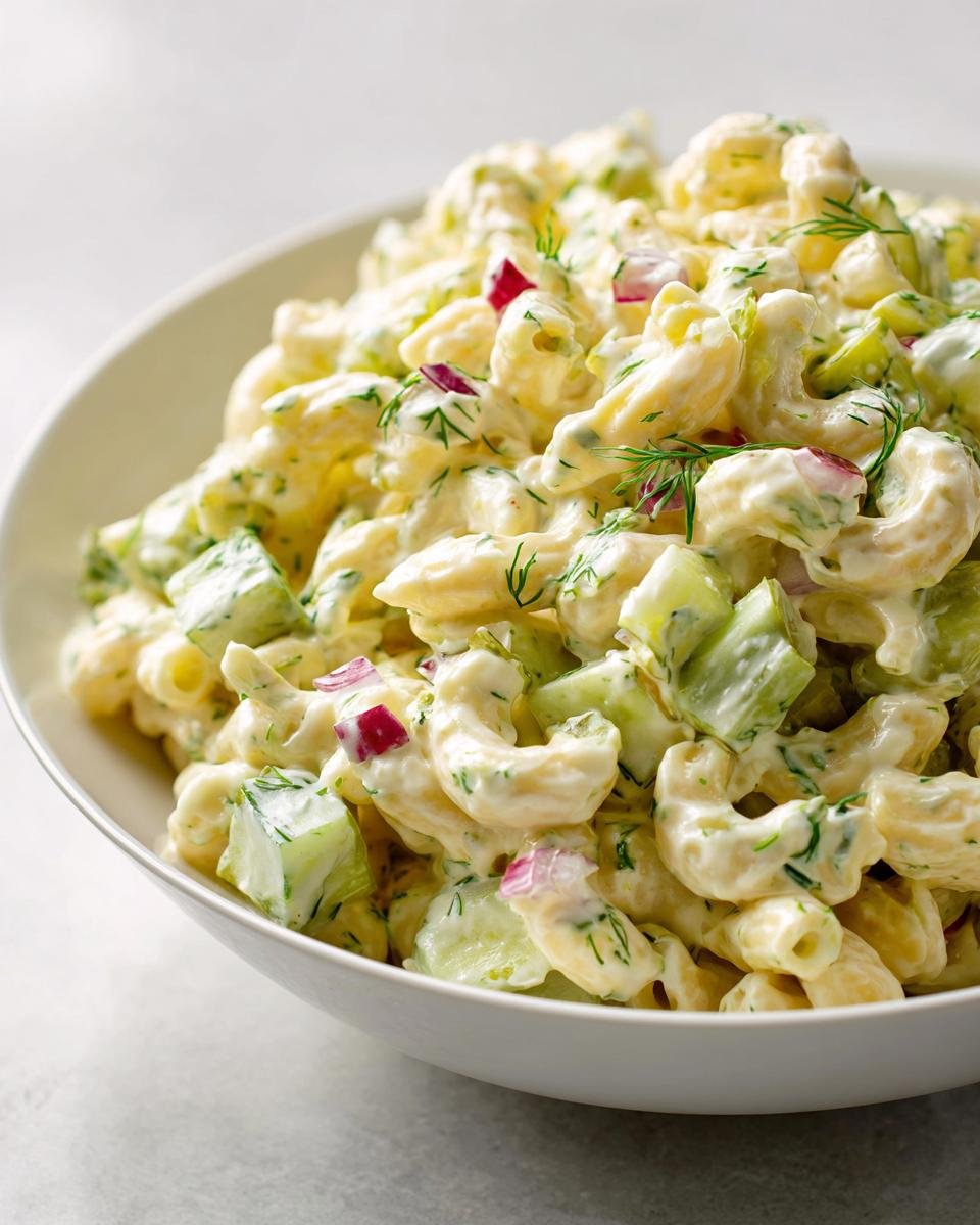Classic Dill Pickle Macaroni Salad - Other 1