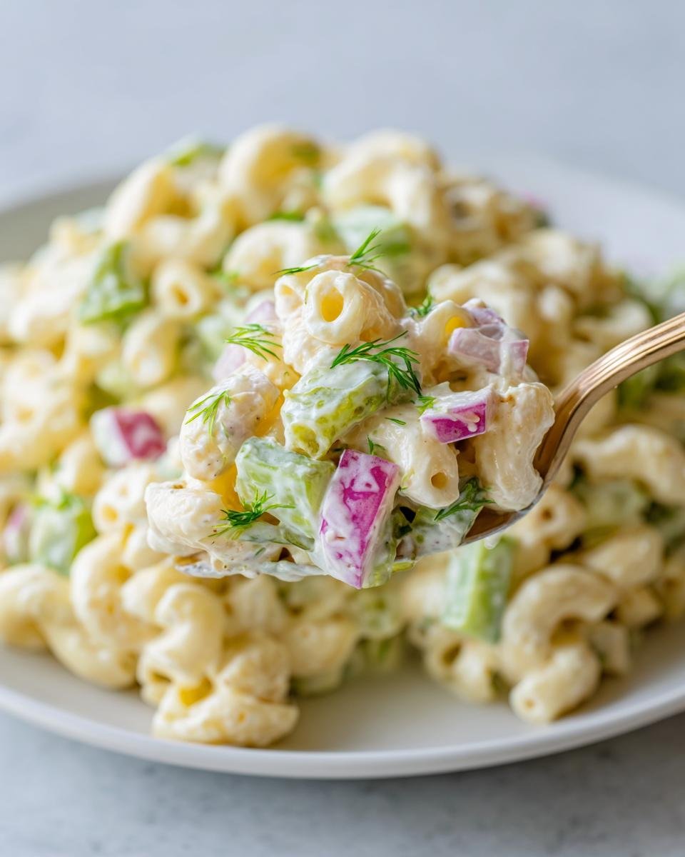 Classic Dill Pickle Macaroni Salad - Other 3
