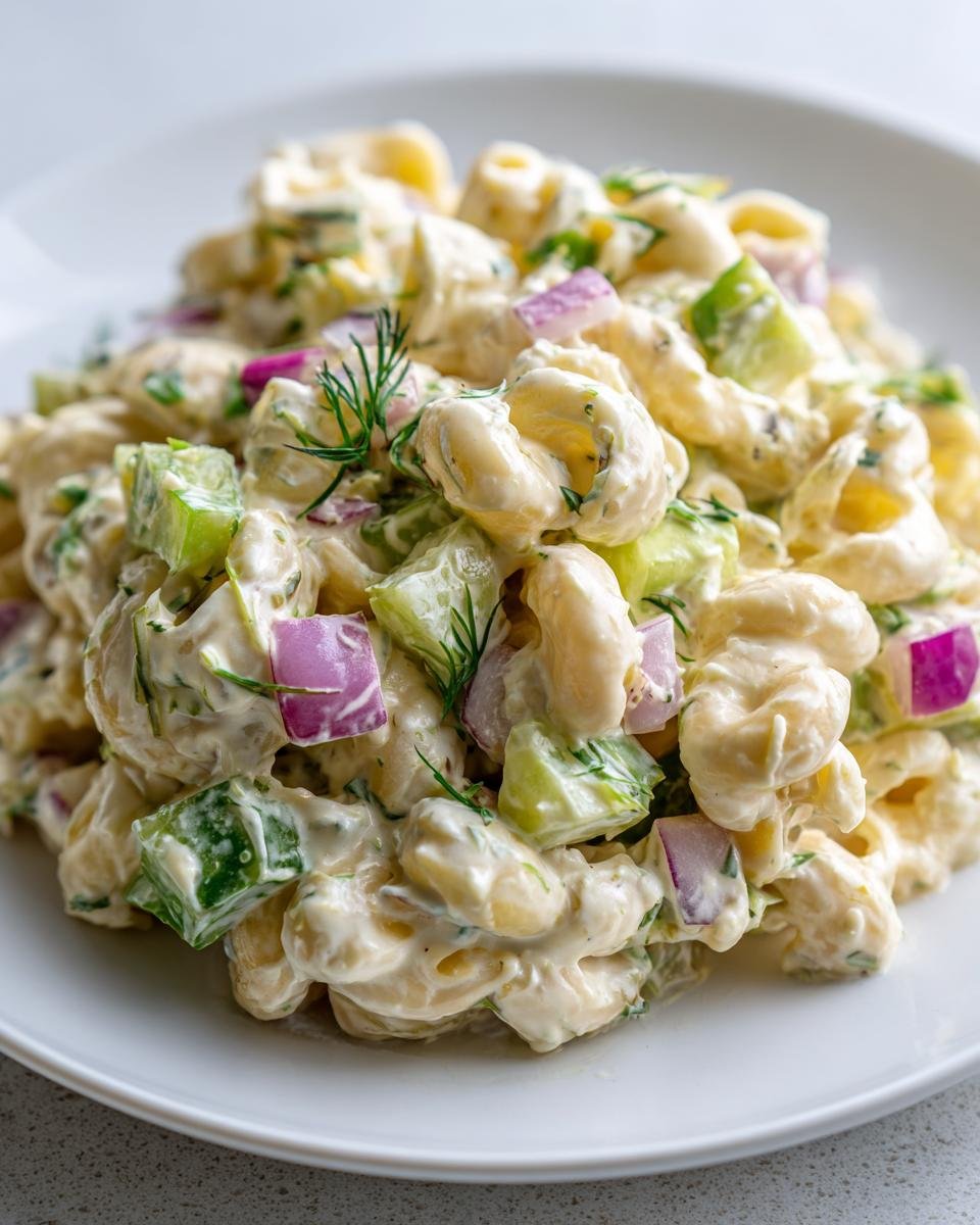 Classic Dill Pickle Macaroni Salad - Other 4