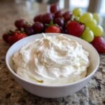 Creamy Fruit Dip Delight - Tasty