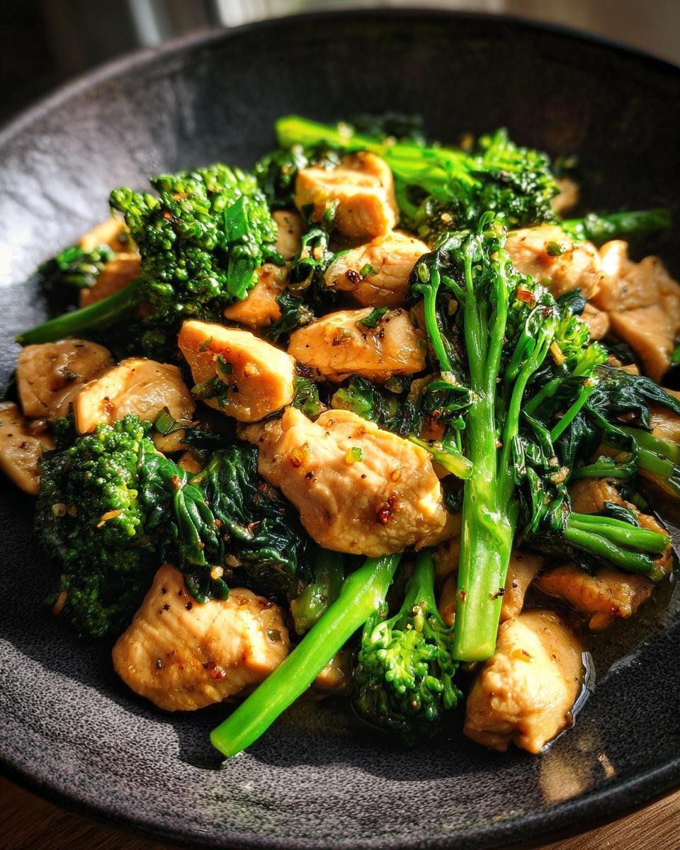 Garlic Chicken With Broccoli Spinach - Other 3