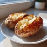 Grilled Baked Potatoes - Tasty