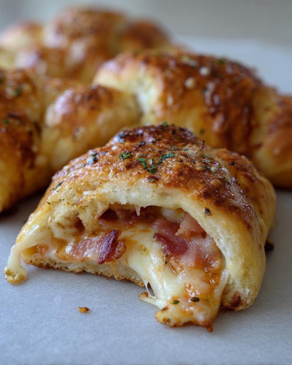 Ooey Gooey Garlic Butter Bacon Ranch Pizza Rolls - Other 1
