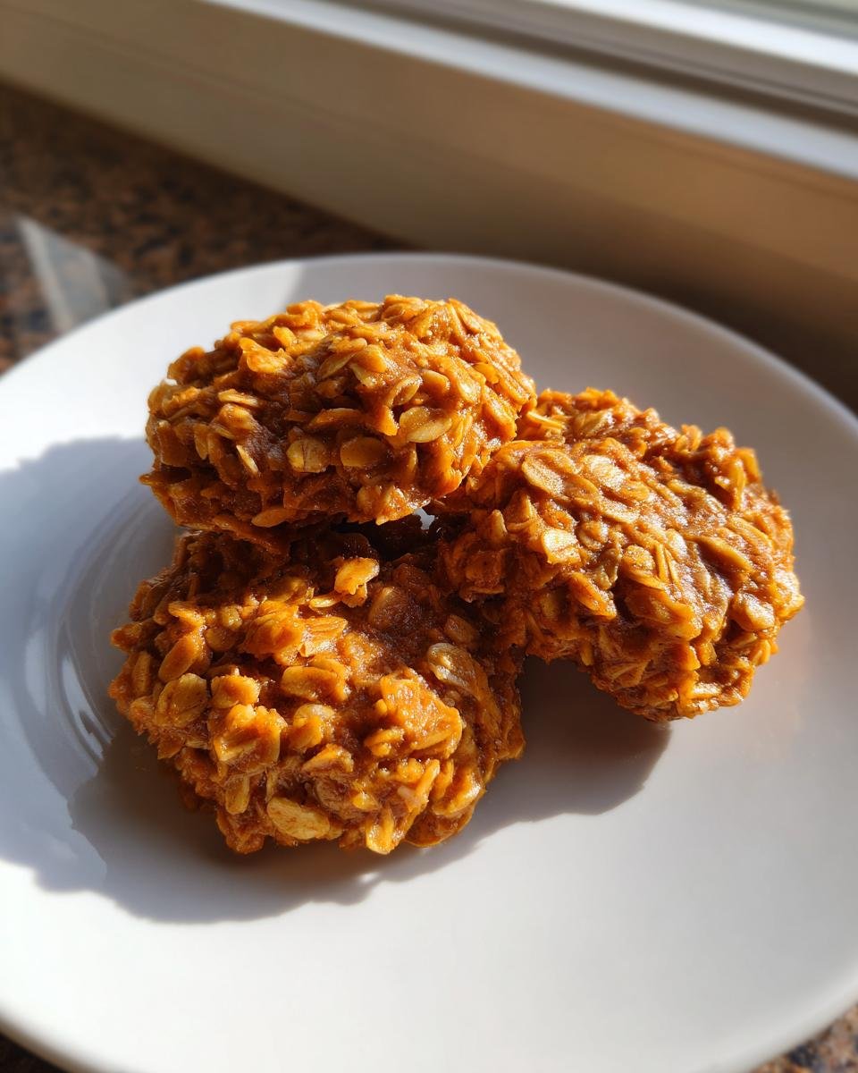 Pumpkin Spice No Bake Cookies - Other 3
