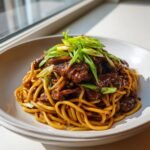 Sticky Beef Noodles - Tasty