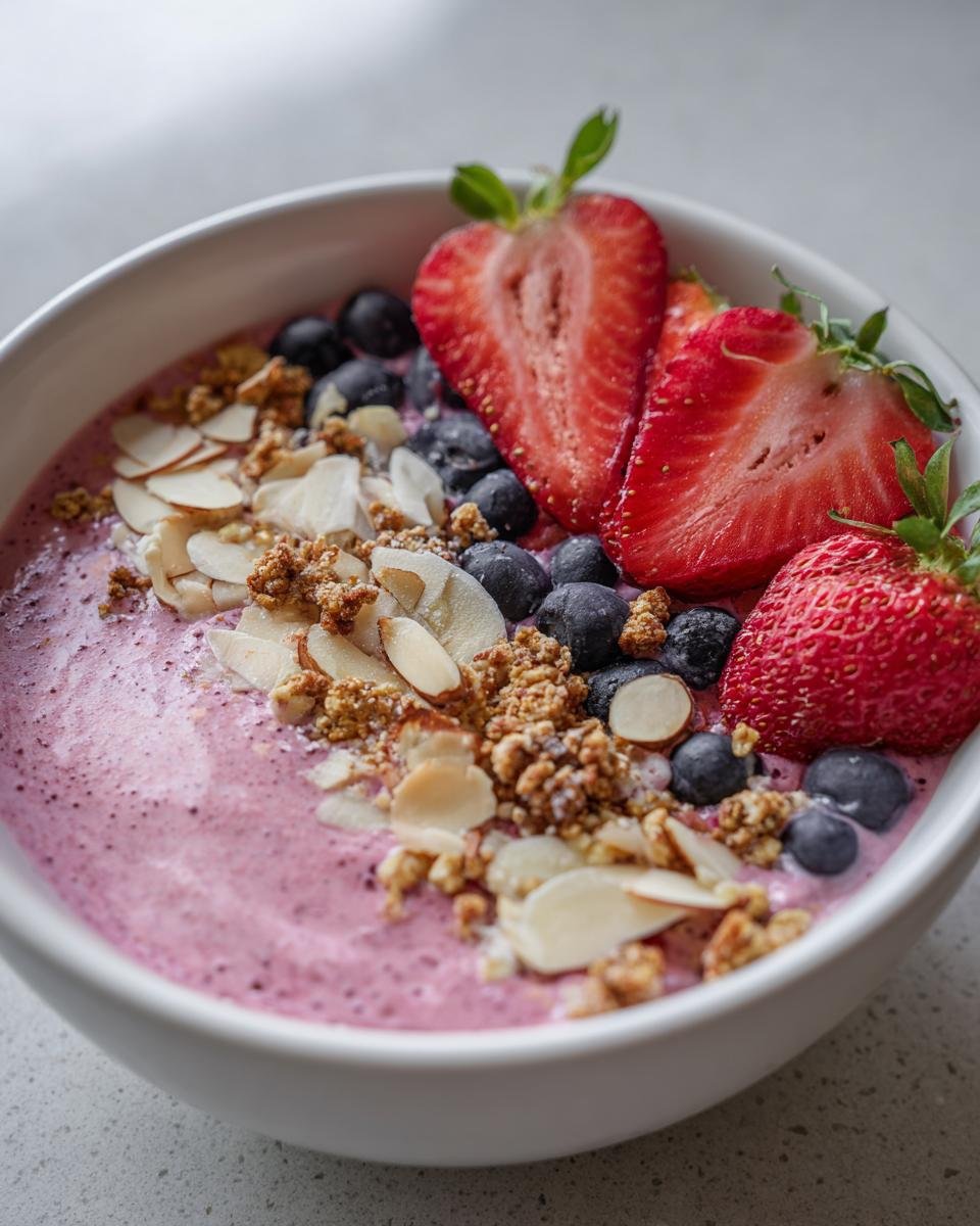 Strawberry Banana Smoothie Bowl - Other 2